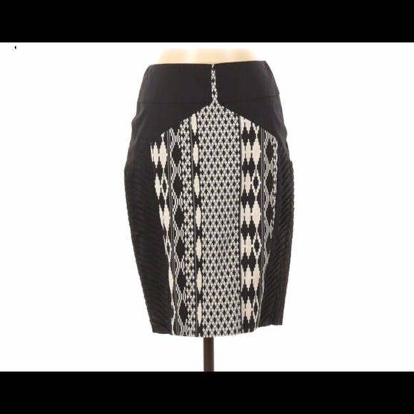 Anthropologie Dresses & Skirts - Black and white skirt